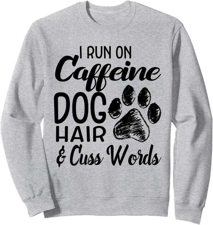 Hundemotiv mit Hund Spruch Sweatshirt