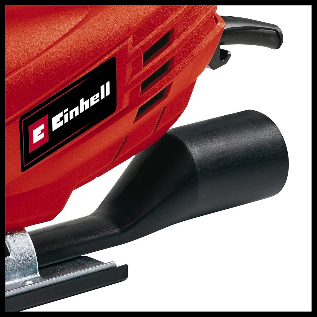 Einhell Stichsäge TC-JS 85 (620 W, max. 85 mm, 45° Schrägschnitt, Hubzahlregelung, 4-Stufen Pendelhu