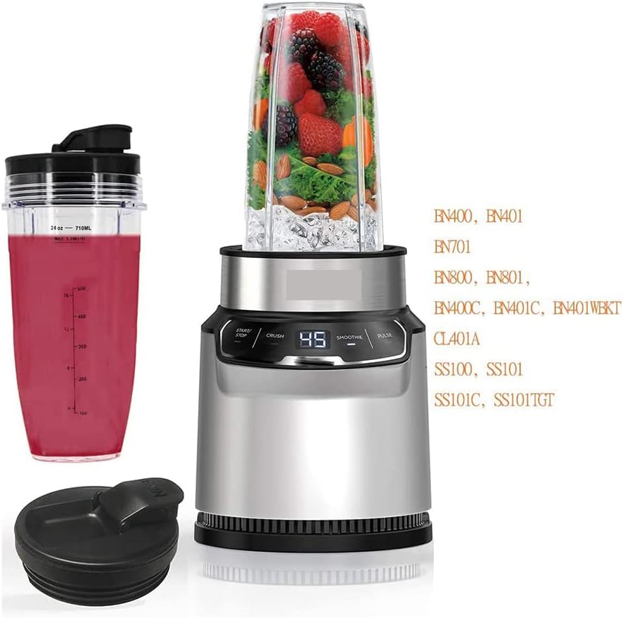 24Oz Ersatzbecher Kompatibel für BN401, BN701, SS101, BN400, BN800, BN801 Mixer