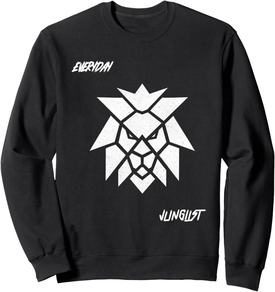 Drum And Bass Jungle Massive Drum N Bass Lion EDM Sweatshirt