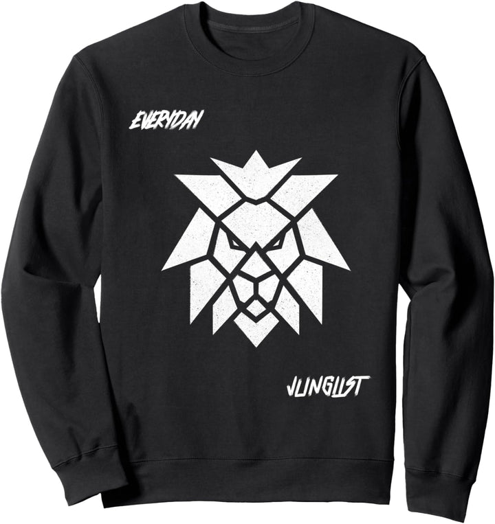 Drum And Bass Jungle Massive Drum N Bass Lion EDM Sweatshirt