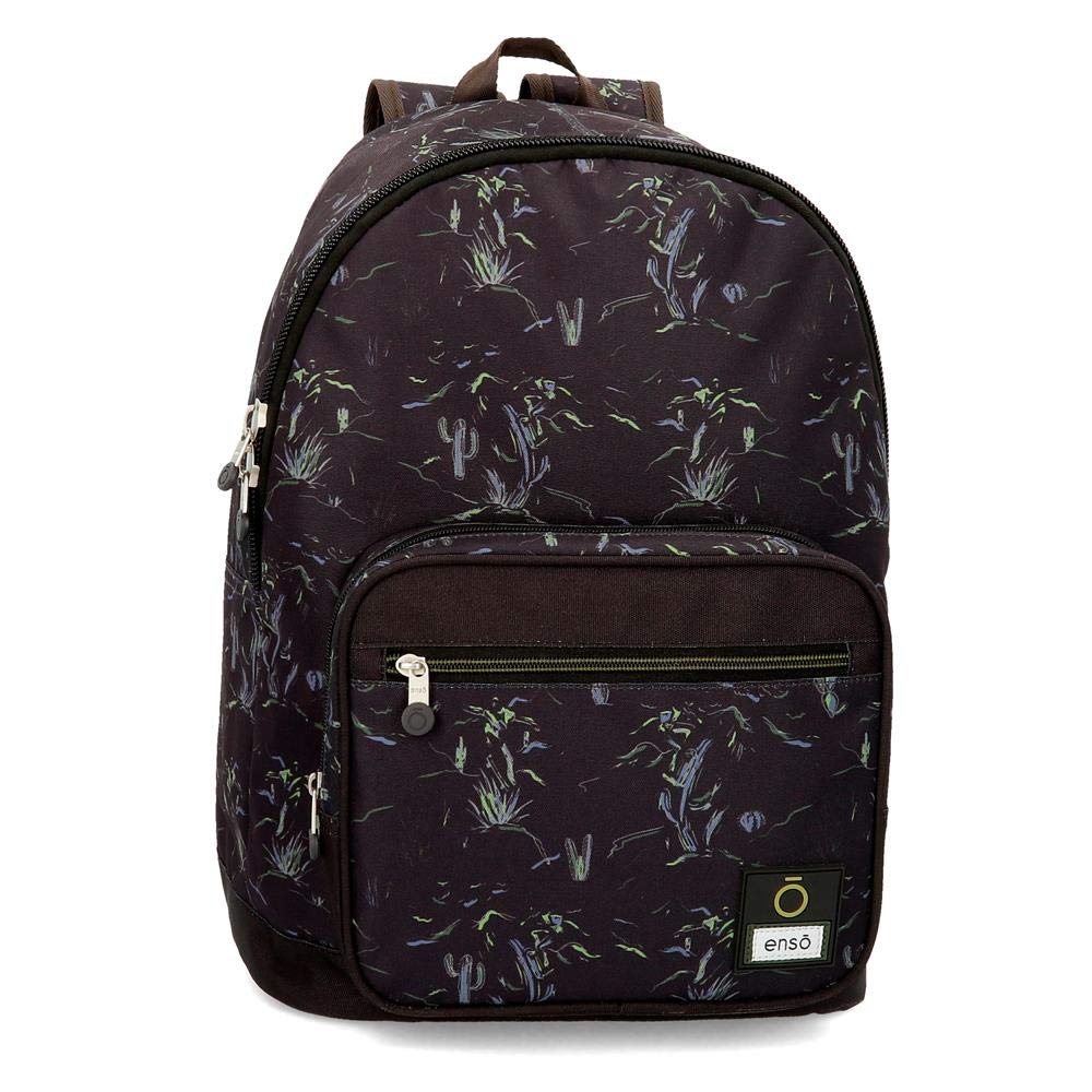 Enso West Rucksack Schwarz 31x42x15 cms Polyester 23.94L, Rucksack