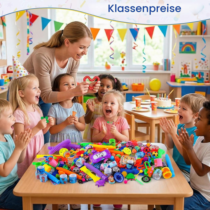 Amy &amp; Benton 120Stücke Mitgebsel Kindergeburtstag, Gastgeschenke kleine geschenke für kinder, Give A