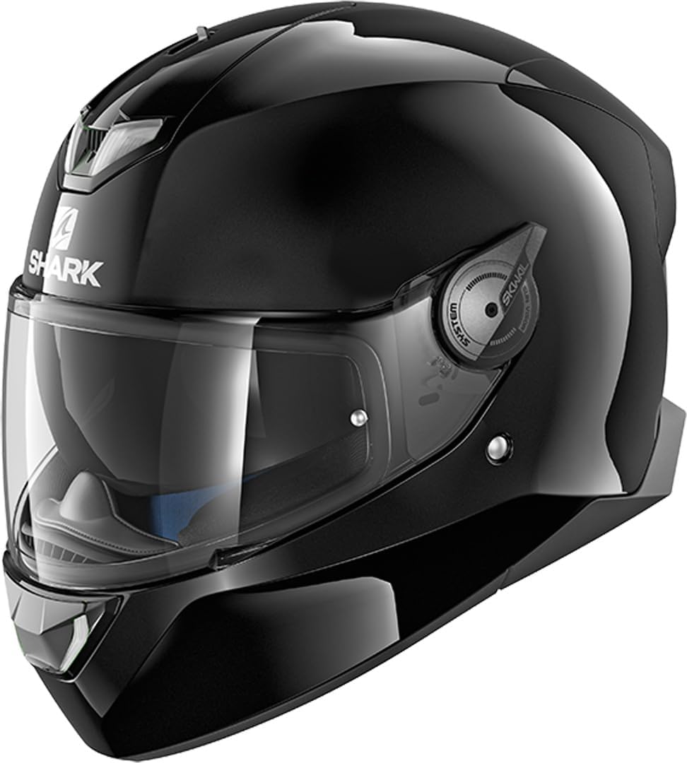 Shark Herren Shoei Motorrad Helm, Schwarz, L