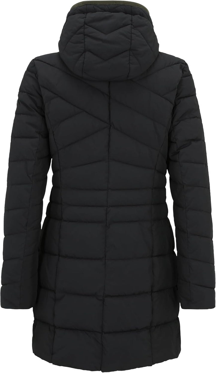 Gil Bret Damen Steppmantel mit Abnehmbarer Kapuze 36 Blau, 36 Blau