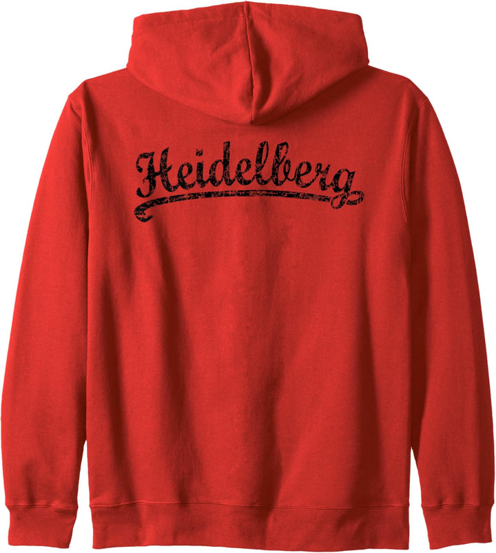 Heidelberg Classic (Vintage Schwarz) Kapuzenjacke