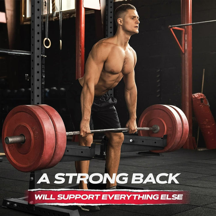 Yes4All Premium Barbell Safety Squat Bar Attachment - 1,000 LBS (453 kg) Capacity Squat Rack Spotter