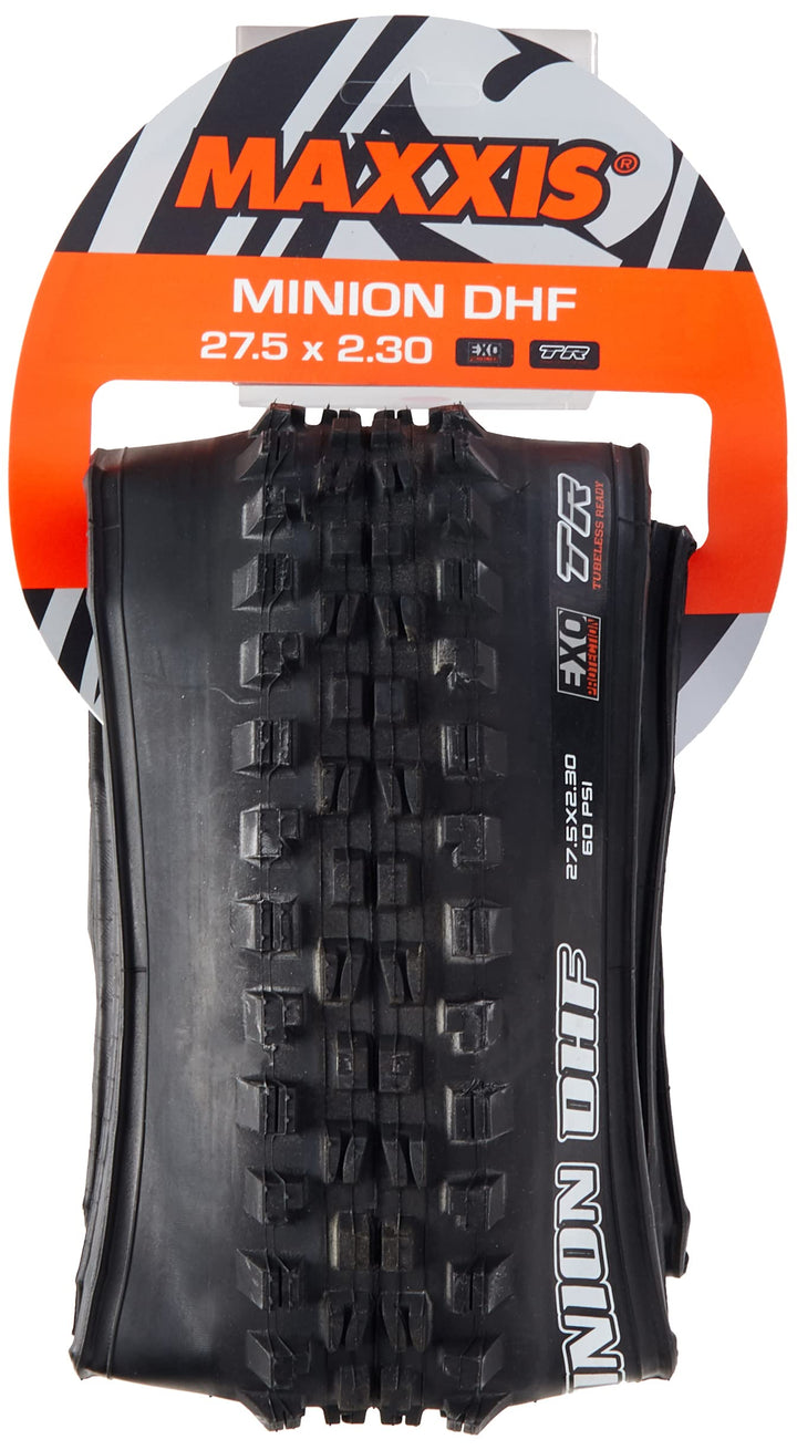Maxxis Minion Unisex Bicycle Tyres, Unisex, 1243-TB85976000 27.5 x 2.50" 63-584 Schwarz, 27.5 x 2.50