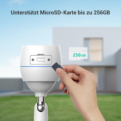 EZVIZ Outdoor WLAN IP Kamera, 1080p Bullet Überwachungskamera mit IP67 wetterfest, H.265 Kompression