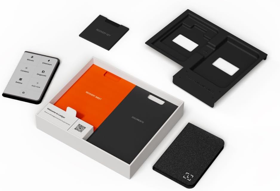 Ledger STAX: hochwertiger Touchscreen-Signer für sicheres Kryptomanagement, zum stilbewussten Divers