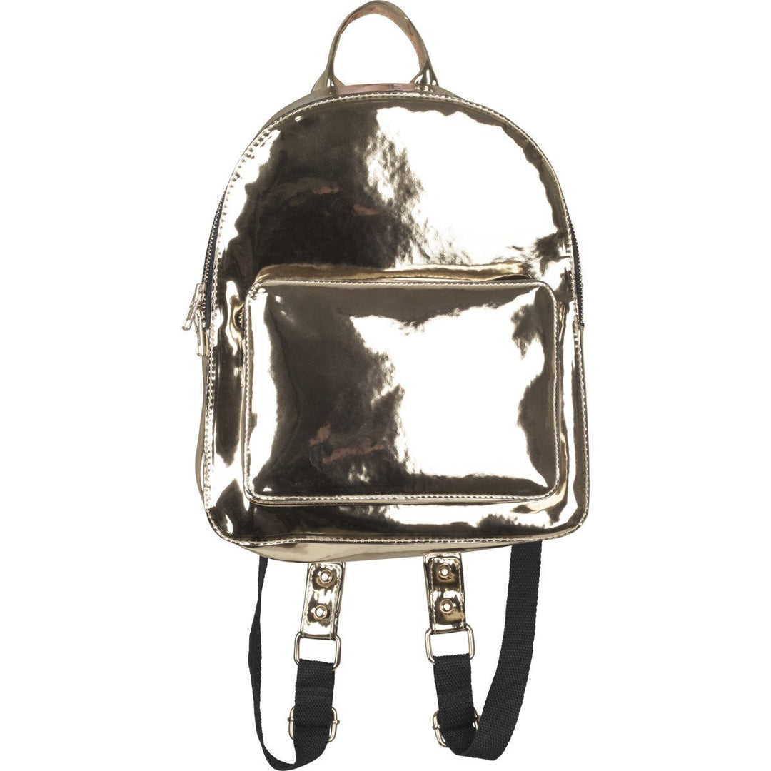Urban Classics Midi Metallic Backpack Rucksack, 28 cm, 8 L, Gold, Gold