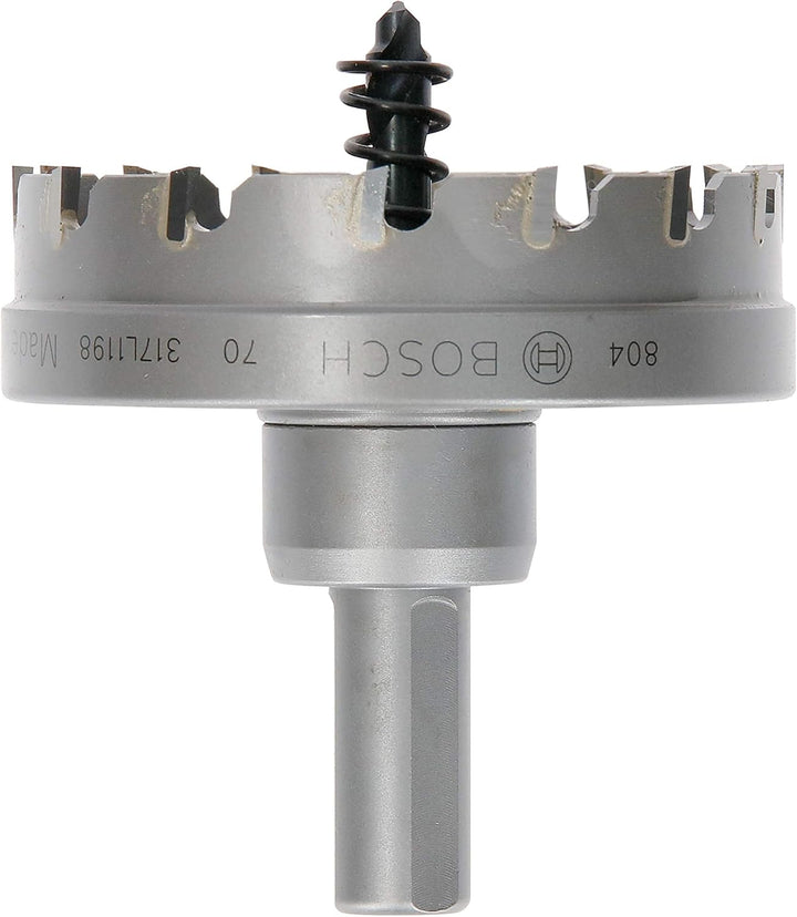 Bosch Professional Carbide Lochsäge Precision for Sheet Metal (Edelstahl, Ø 70 mm, Zubehör Bohrmasch