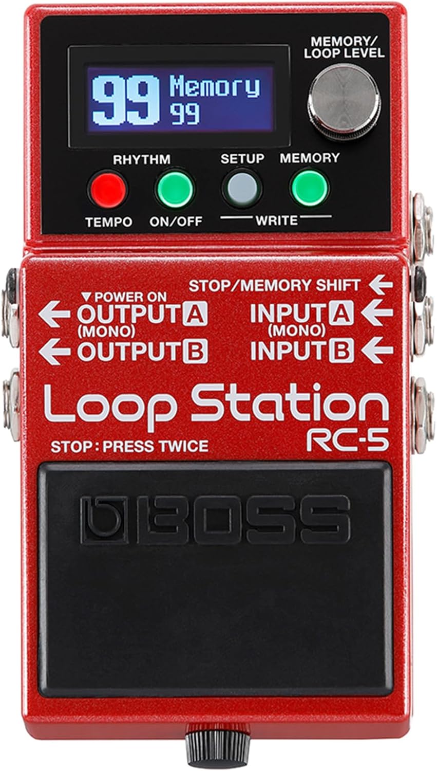 Boss RC-5 Loop Station Compact Phrase Recorder Pedal