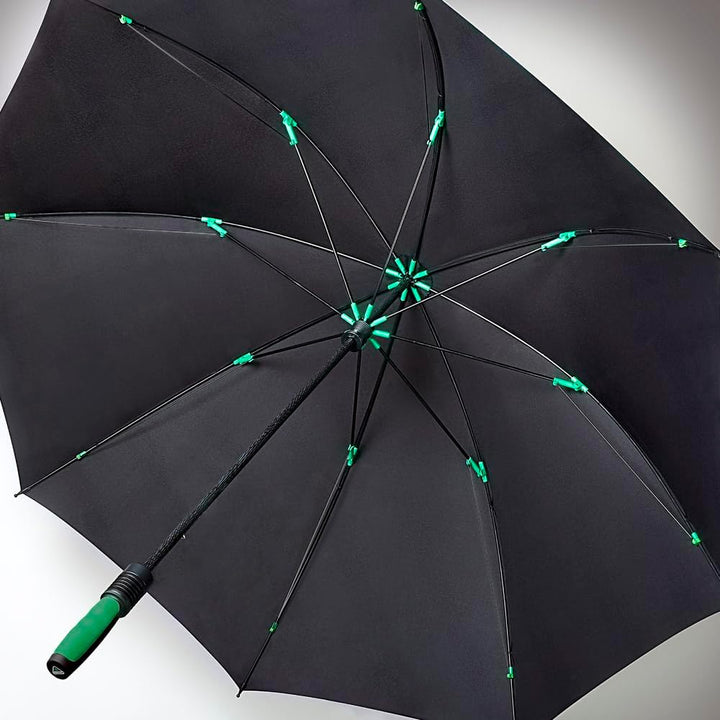 Fulton Cyclone Black Regenschirm, 100 cm, 1 liters, Schwarz (Black)