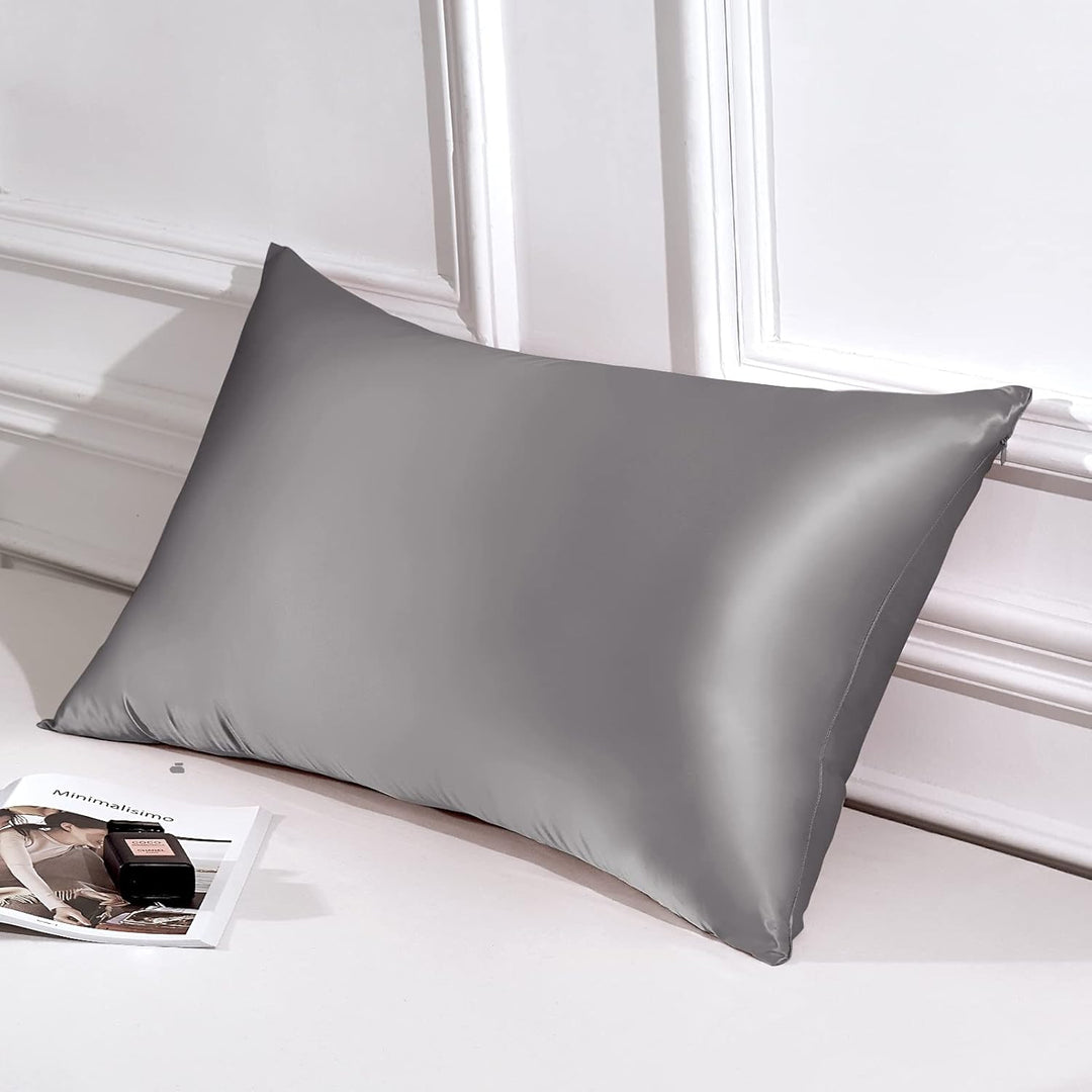 THXSILK Seidenkissenbezug 40x80 cm - Doppelseitige 100% Maulbeerseide - Hypoallergen mit Versteckter