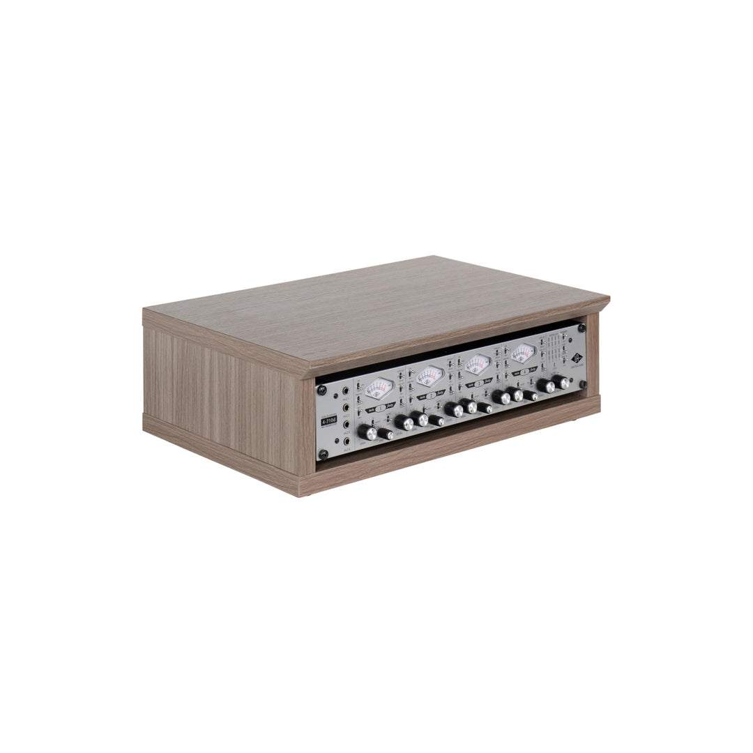 Gator Frameworks Elite Furniture Series Desktop 2U Studio Rack, Driftwood Grey (GFW-ELITERK-2U-GRY)