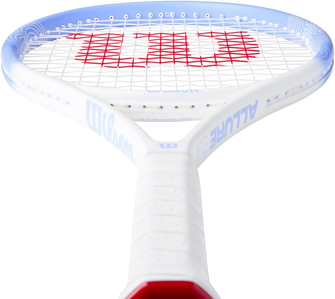 Wilson Allure SE Vorbespannter Graphit-Tennisschläger, Mit Parallelbohrung für konsistente Reaktion