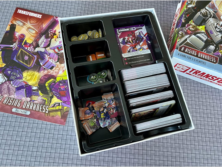 Renegade Game Studios RGS02342 Transformers Deck-Building Game: A Rising Darkness Expansion Spiel