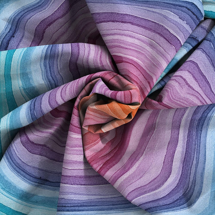 Fantasy Italian Bed Linen Bettbezug, Rainbow, Doppelte, Mikrofaser, Regenbogen Rainbow Doppelte, Rai