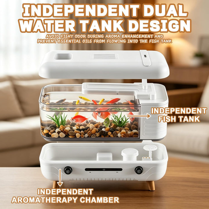 3 in 1 Aquarium Regentropfen Diffuser Luftbefeuchter Humidifier Diffusor