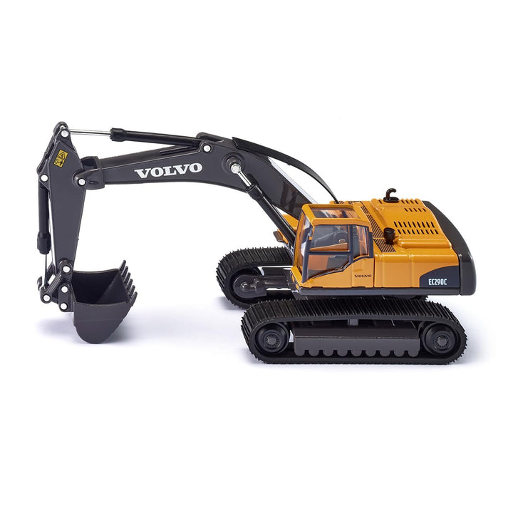 siku 3535, Volvo Hydraulikbagger, 1:50, Metall/Kunststoff, Gelb, Funktionsfähiger Baggerarm Volvo Hy