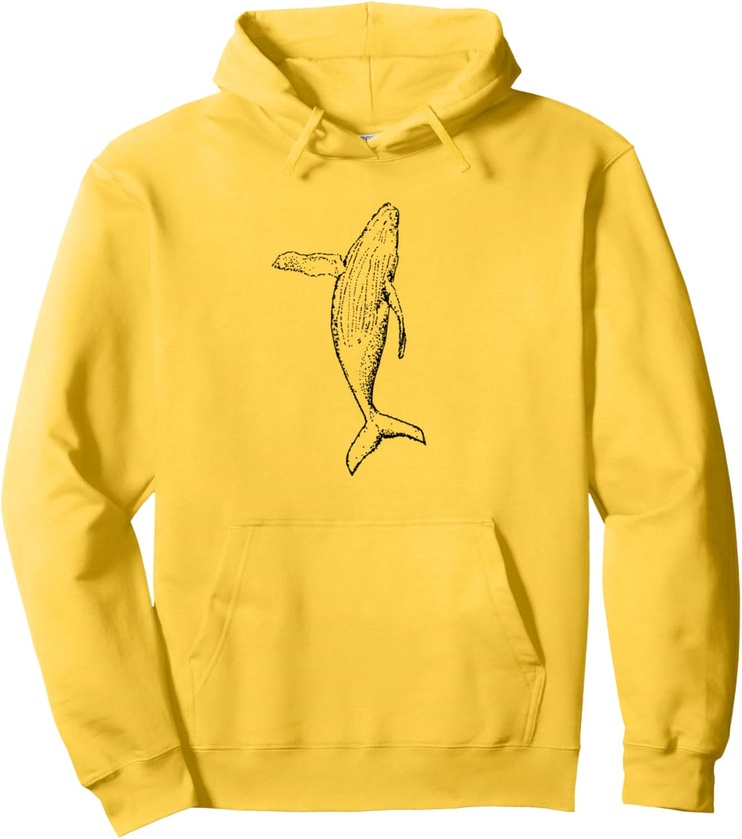 Buckelwal | Verspielt und die Wale Pullover Hoodie