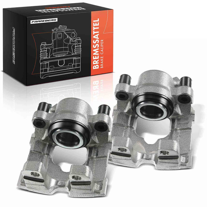 Frankberg 2x Bremssattel Bremszange Vorne Links Rechts Kompatibel mit 1er E81 E82 E87 E88 2005-2013