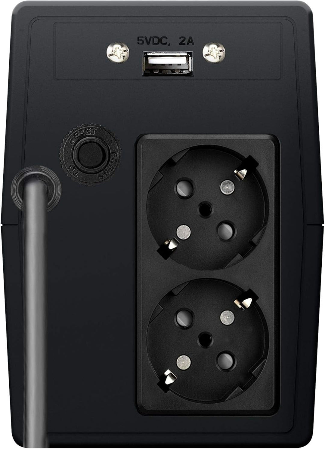Online USV-Systeme YUNTO Smile 800 - Mini-Online USV-Systeme Anlage 800 VA 480 W YS800 Schwarz