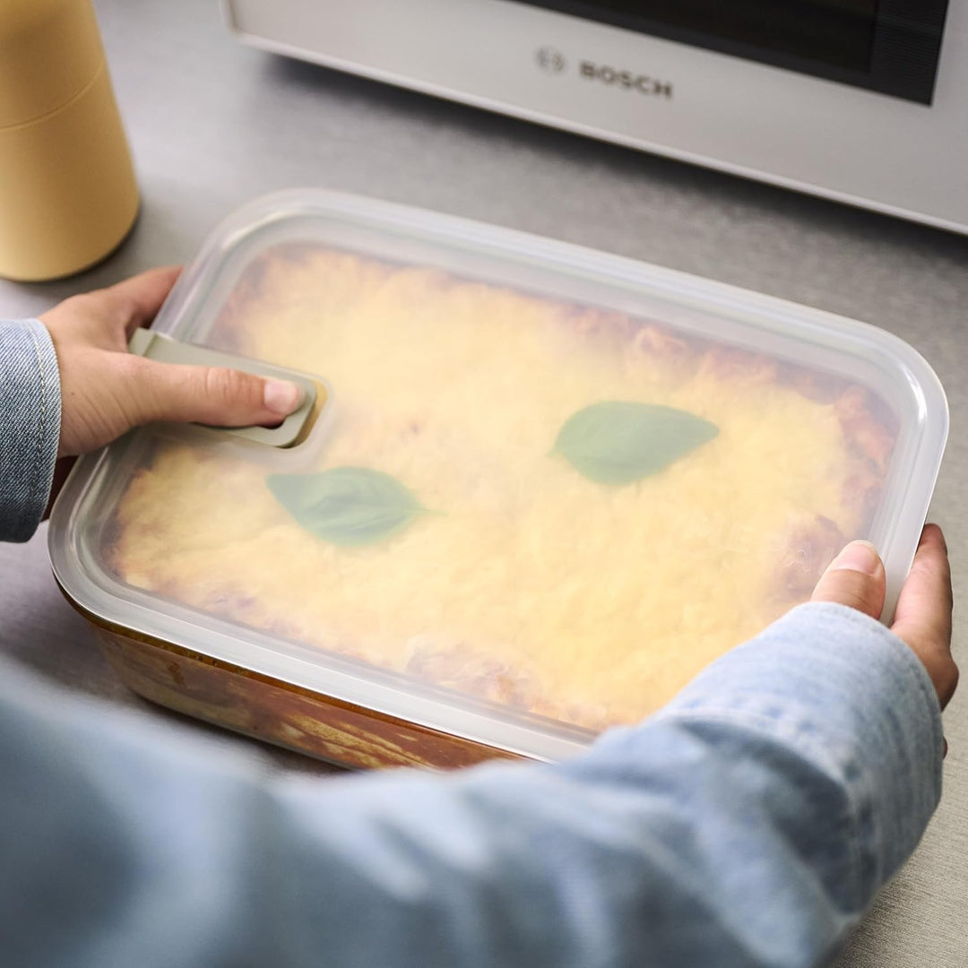 Mepal - Glasbehälter mit deckel EasyClip - Meal prep boxen - Geeignet für Mikrowelle, Dampfgarer, Of