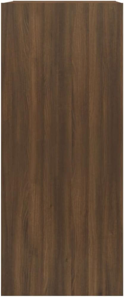 WIFESE Bücherregal Raumteiler 40x30x72 cm 2 Fächer Holzregal Regal für Arbeitszimmer Büro Wohnzimmer