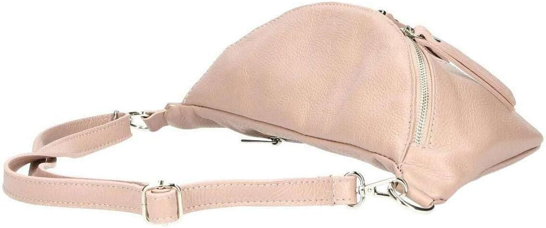 Made in Italy OBC DAMEN SET Gürteltasche + Schultergurt LEDER Crossbody Hüfttasche Bauchtasche Umhän