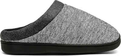 Mishansha Herren Damen Warme Hausschuhe Winter Memory Foam Plüsch Pantoffeln Rutschfest Slipper,Gr.3