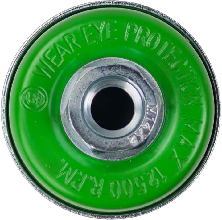 STIER Topfbürste Edelstahl, gezopfter Draht, für Winkelschleifer, Ø 65 mm, M14, Drahtstärke 0,5 mm,