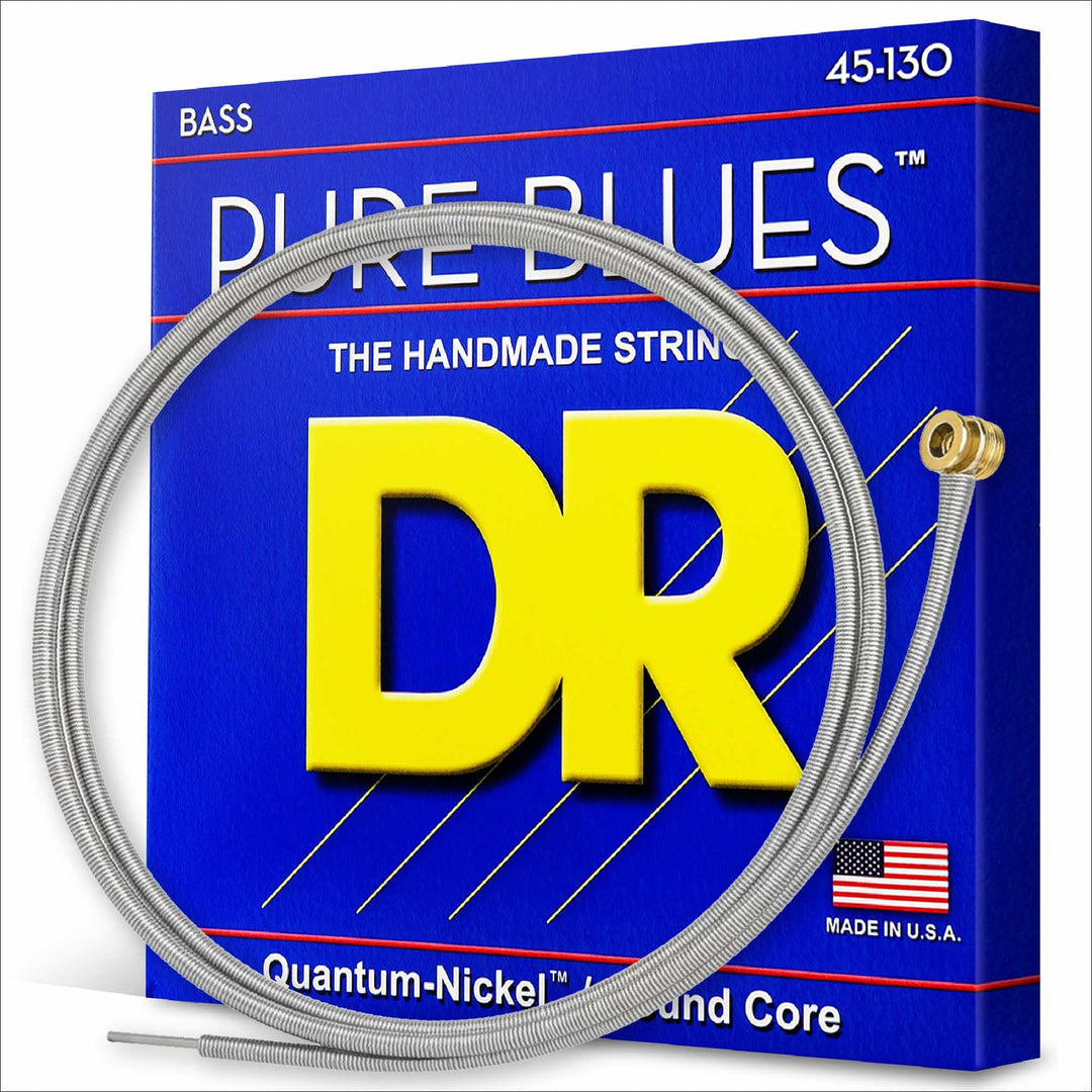 DR PB5–130 Gitarrensaiten „Pure Blues“, für Bassgitarren