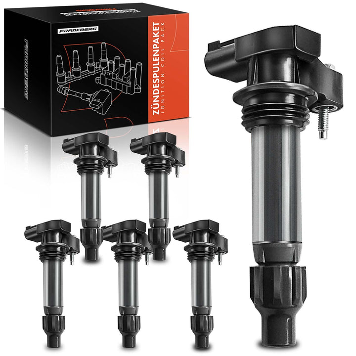 Frankberg 6x Zündspule Zündmodul Kompatibel mit Antara 3.0L 3.2L 2006-2015 Insignia A 2.8L 2008-2017