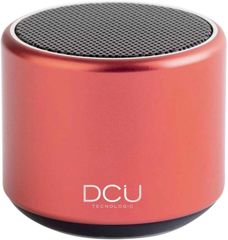 DCU TECNOLOGIC, tragbarer Mini-Bluetooth-Lautsprecher, 3W, kleine Grösse, grosser Sound, Fernbedienu