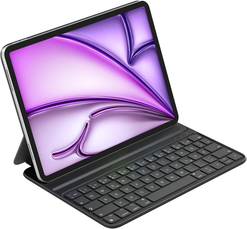 HOU für iPad Air 5 Hülle mit Tastatur für iPad Air 6 11 Zoll, für iPad Pro 11 Hülle mit Tastatur (4.
