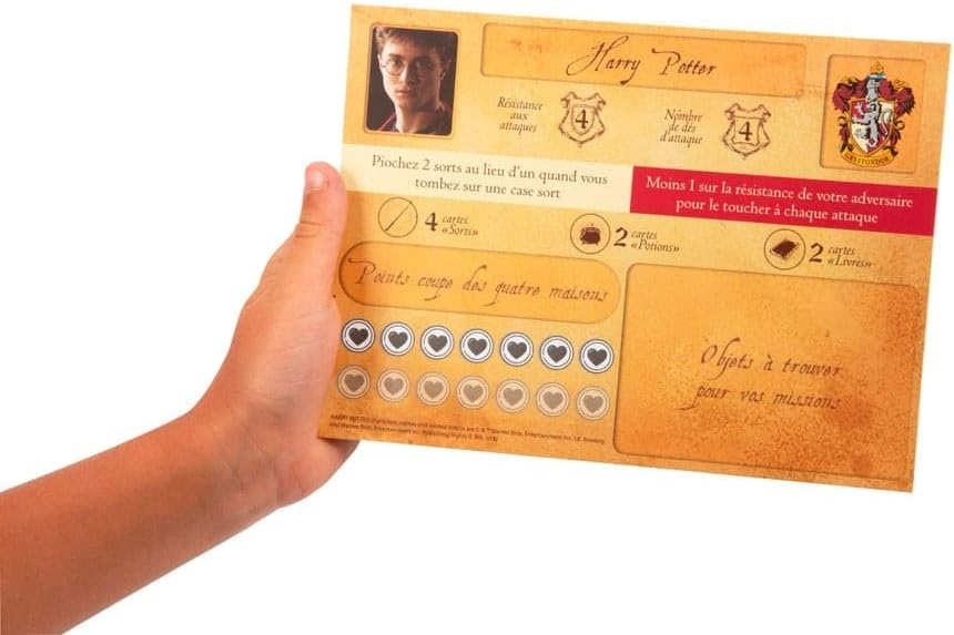 TOPI Games Gesellschaftsspiel, HAR-609012, Weiss, Schwarz, Gelb, Grau Harry Potter – Ein Jahr in Hog