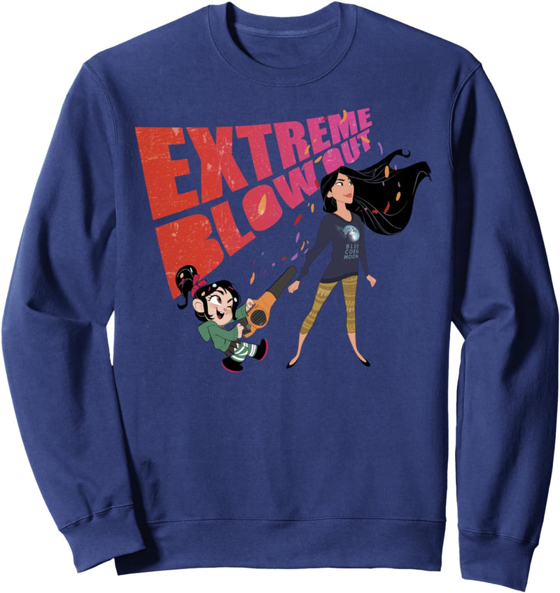 Disney Wreck-It Ralph 2 Comfy Princess Extreme Blowout Sweatshirt