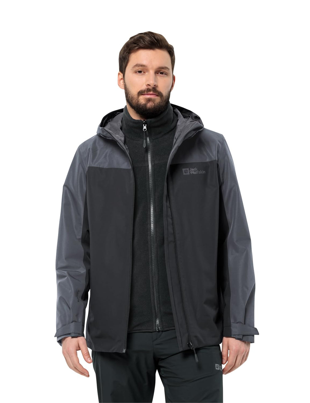 Jack Wolfskin Herren Taubenberg 3in1 Jkt M Jacket (1er Pack), phantom