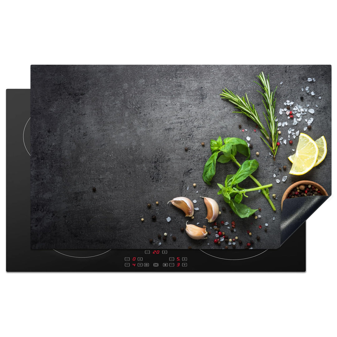KitchenYeah© Herdabdeckplatte Einteilig Ceranfeld Abdeckplatte für | 83x51 cm - Induktionsschutz Cer