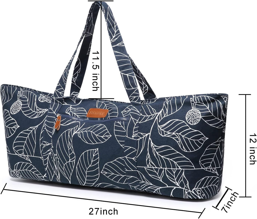 Grosse Yogamatten-Tasche für Damen und Herren, Reise-Turnbeutel für Pilates, Büro, Strand, Workout,