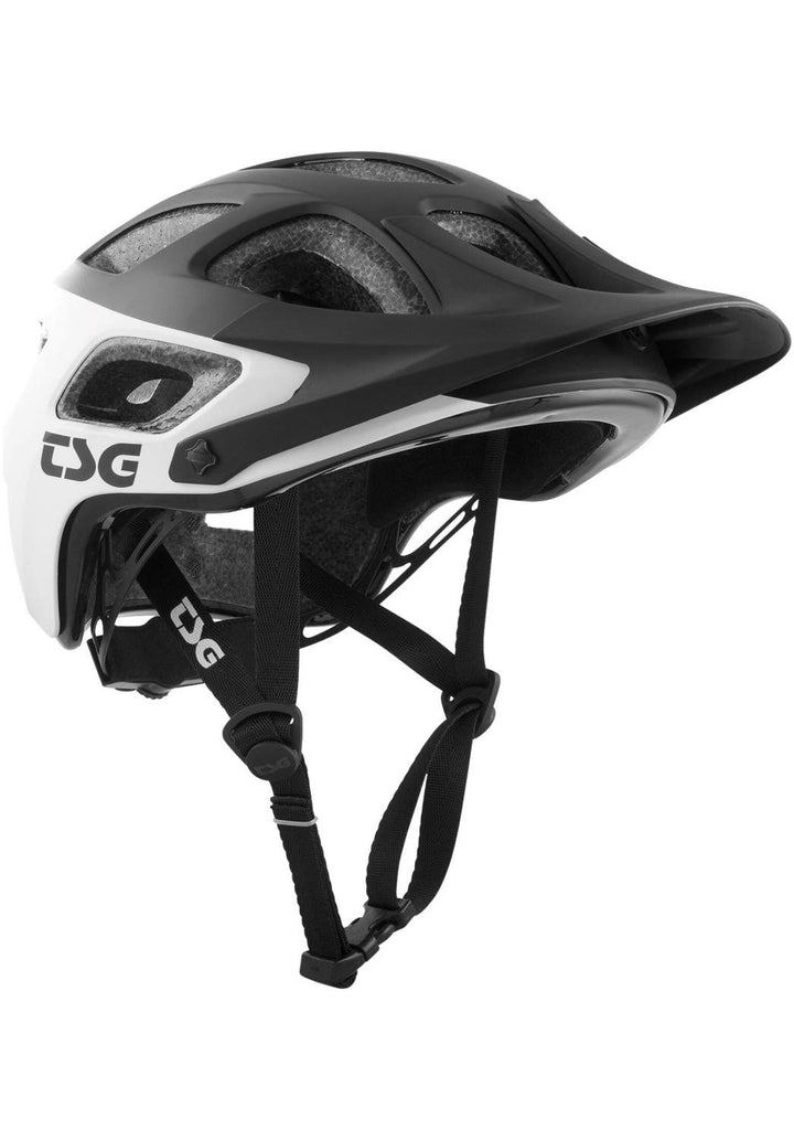 TSG Seek Graphic Design Helm schwarz/weiss