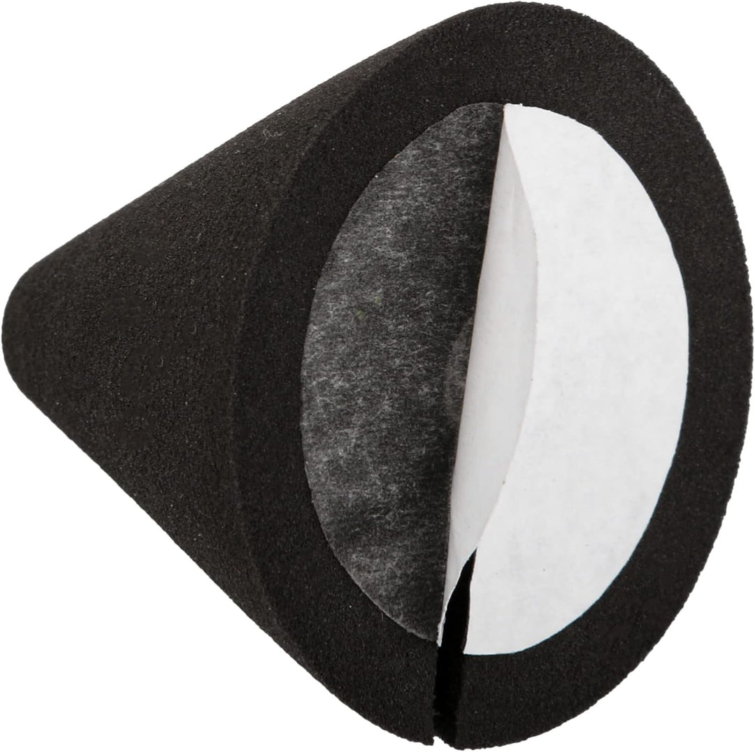 BQLZR Piezo-Triggerkegel für elektronische Trommel, 35 mm Höhe x 37 mm Durchmesser, 4 Stück