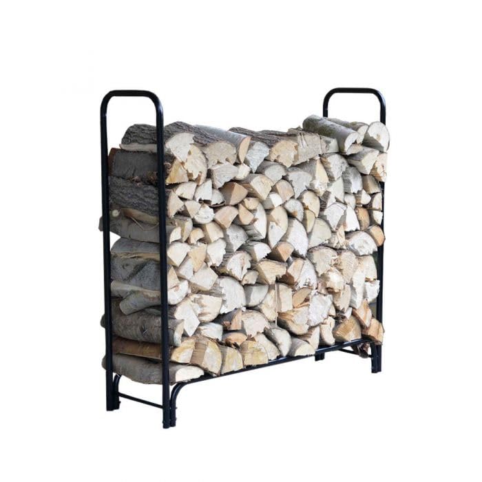 Grindi - Kaminholzregal Kaminholzständer Brennholzregal Holzaufbewahrung - Silvam I, 120x35,6x120 -
