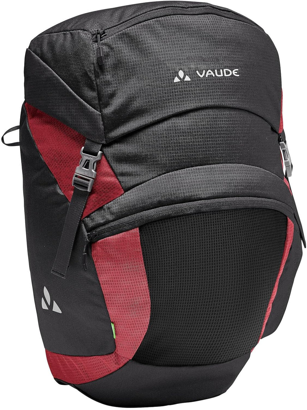 Vaude OnTour Back Hinterradtaschen, Einheitsgrösse Einheitsgrösse Black/Carmine, Einheitsgrösse Blac