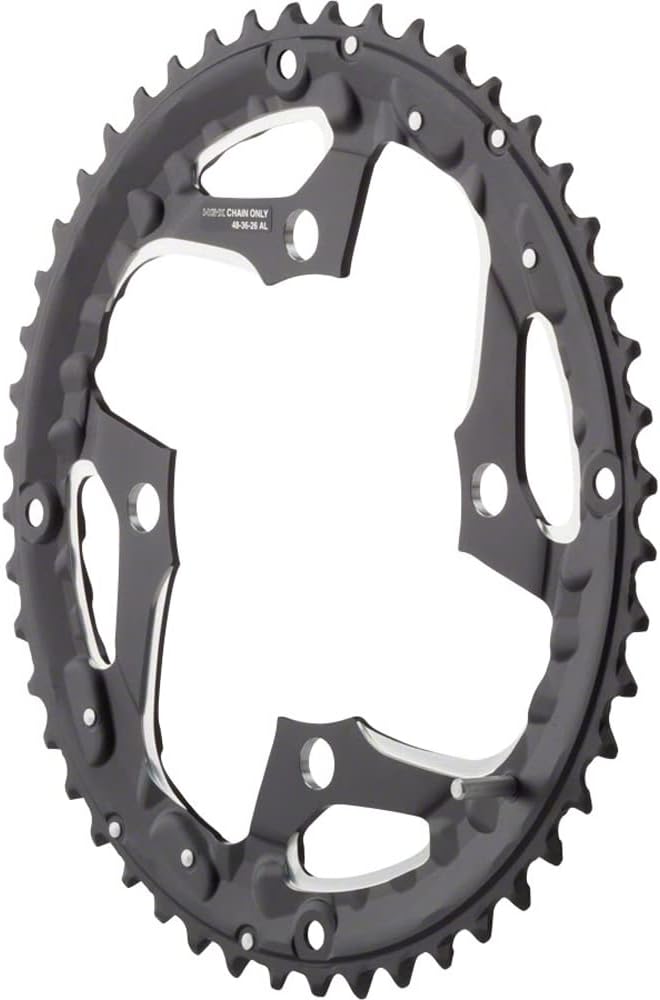 SHIMANO Deore LX T671 48t 104mm 10-Speed Outer Chainring by
