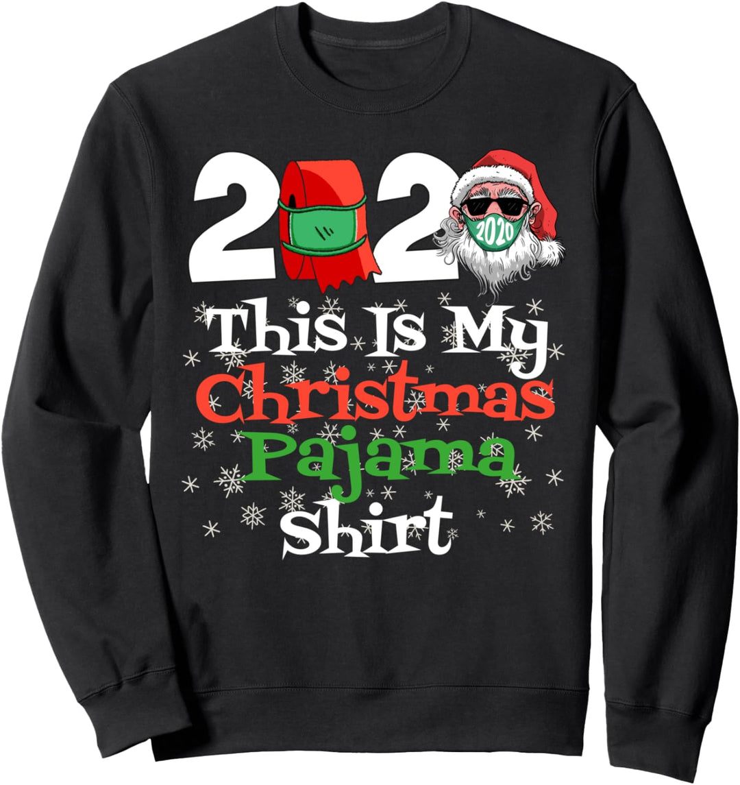 Dies ist mein Weihnachtspyjama Shirt Familie 2020 lustige Sweatshirt