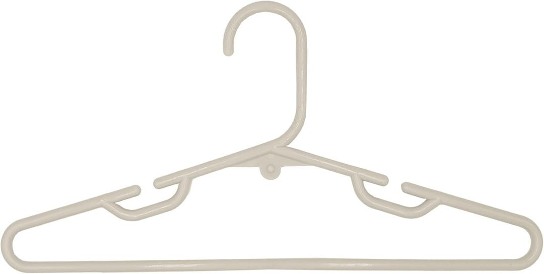 Kleiderbügel für Kinder, Kunststoff, mehrfarbig, Multipack Code 9830 (30, 9833-Beige) 30 9833-beige,