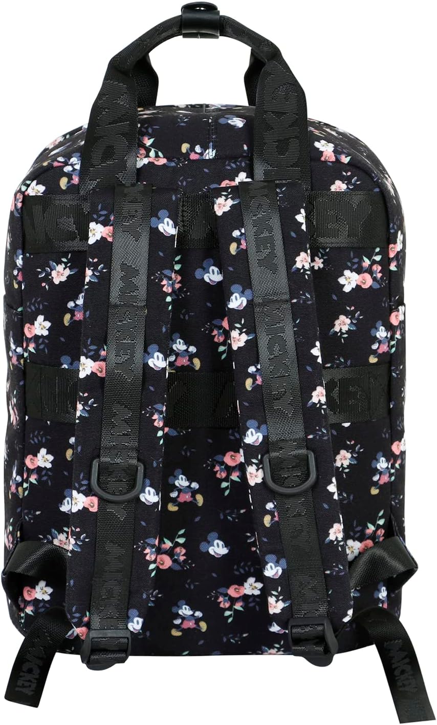 Disney Mickey Mouse Nature Rucksack, Schwarz , Einheitsgrösse, Pfirsich Rucksack 36cm Peach Rucksack